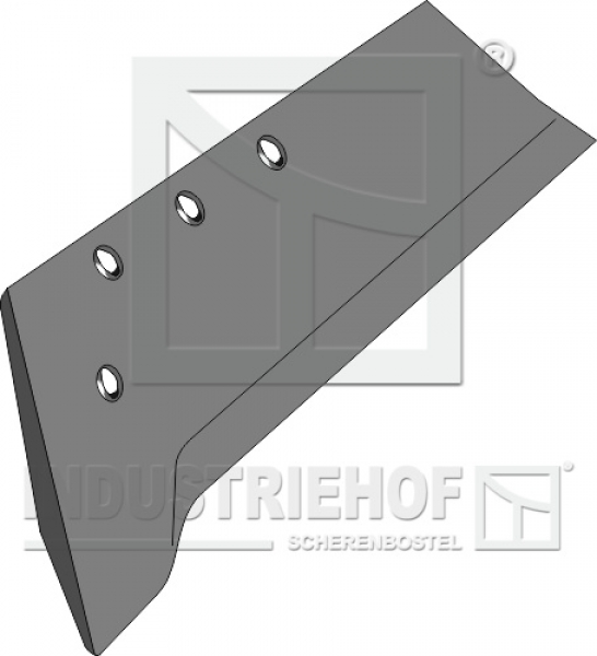 Schnabelschar 16'' - links 34.0222-VL zu Pflugkörper-Typ VL (Kuhn)
